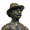 GINO COVILI - Figura seduta, 1972