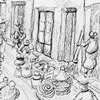 GINO COVILI - Frutta e verdura a via del Mercato, 1996/97
