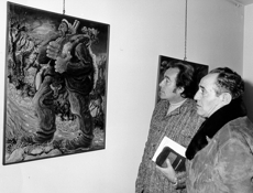 Gino Covili con Ugo Tognazzi